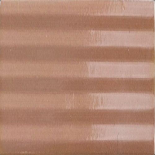 terracotta stripes glossy 